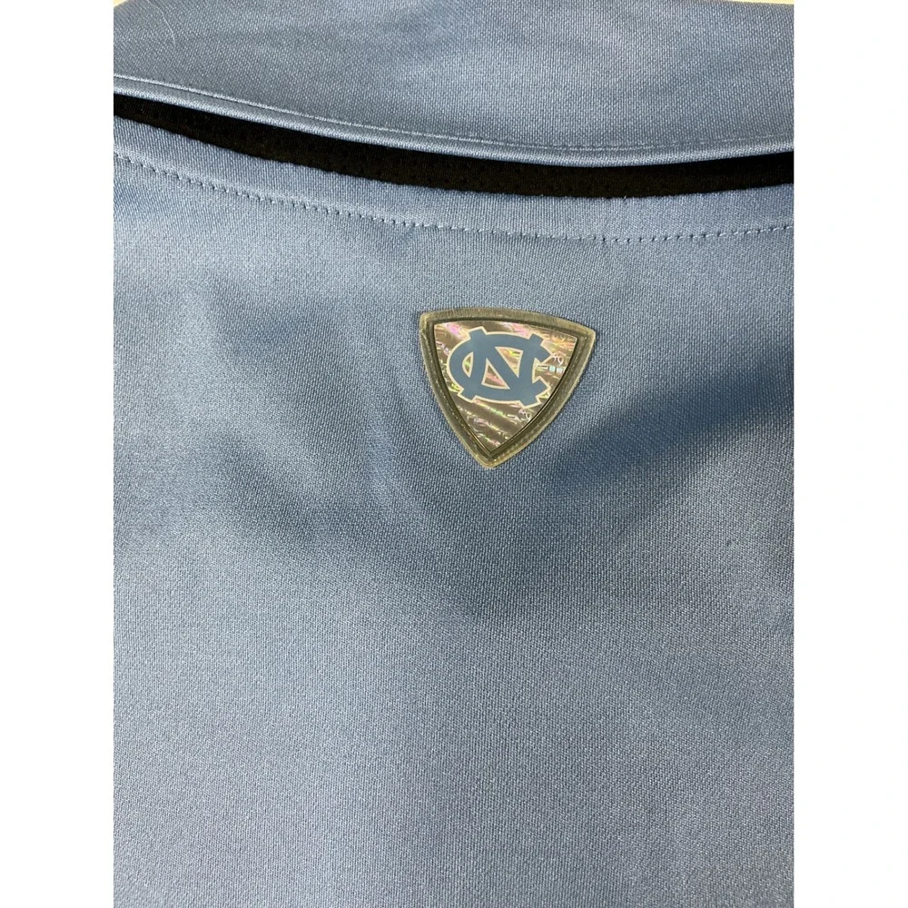 Jordan Brand UNC Tar Heels Basketball Team Issued Elite Polo Shirt Blue Men's M
